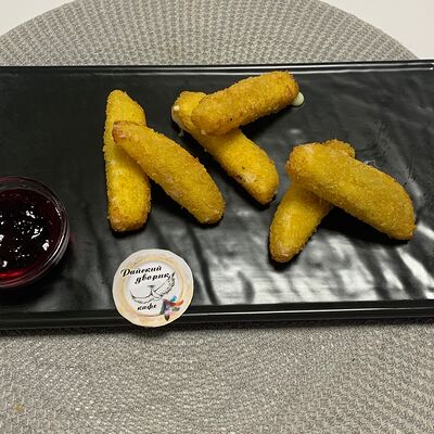 Сырные палочки с джемом 6 шт в Райский дворик по цене 300 ₽