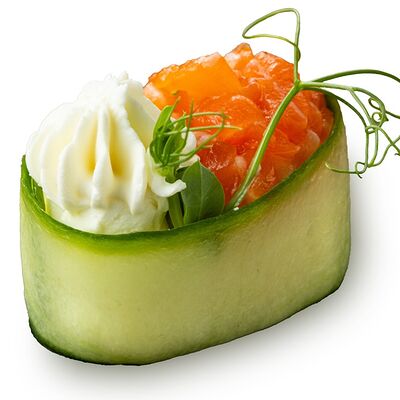 Fresh Гункан лосось - лёгкий и нежный в ДКВКУС по цене 199 ₽