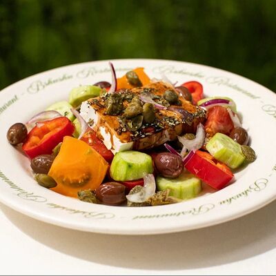 Греческий салатв Bshushu по цене 1450 ₽