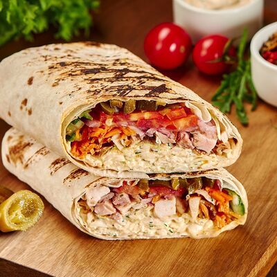 Донер острый с халапеньо в Gyros Grill по цене 349 ₽