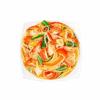 Фунчоза с цыпленком в ПиццаWok по цене 379 ₽