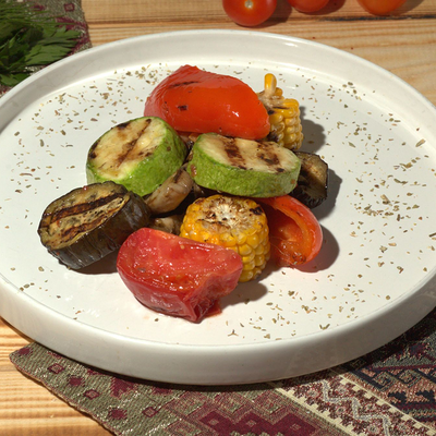Овощи гриль* в Сербская кухня 