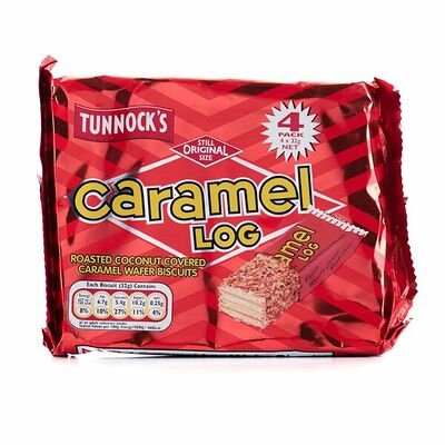 Вафли Карамельные в кокосовой стружке Tunnocks в Азбука Вкуса Экспресс Меню по цене 188 ₽