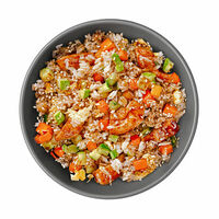 Тяхан с курицей и овощами в MYBOX