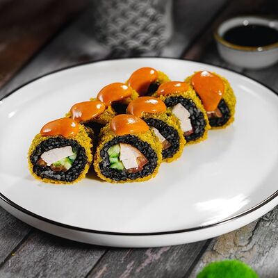 Горячий ролл Том Ям (черн) в Inyan по цене 375 ₽