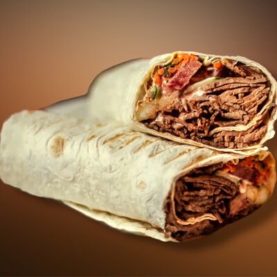 Шаурма с говядиной в лаваше в Вкусно у араба по цене 619 ₽