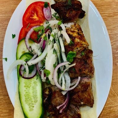 Шашлык из Свинины (мякоть шейки) в Шашлык у Армена по цене 639 ₽
