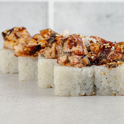 Ролл Кагосима фирменный в Сеть пиццерий Сицилия по цене 595