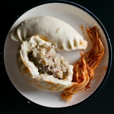 Пян-се с курицей и кимчи в Шаурма тут по цене 410 ₽