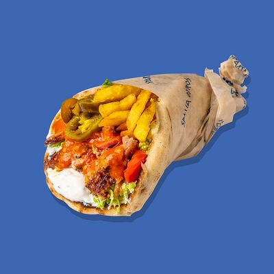 Гирос в пите Острый в Sparta Gyros по цене 427 ₽