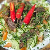 Куртоб с мясом в Минор