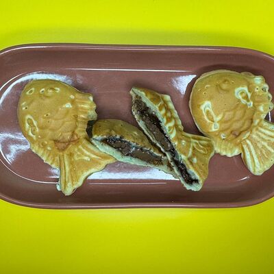 Пуноппан с шоколадно-ореховой пастой в Korean Chick по цене 347 ₽