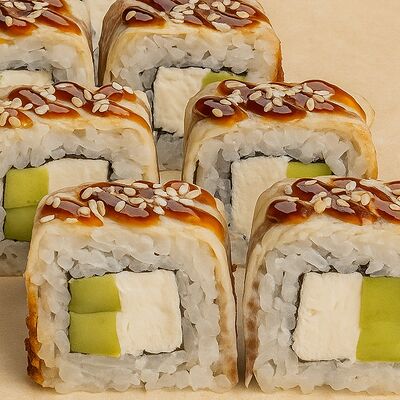 Филадельфия с угрем в Hakuna Matata по цене 439 ₽