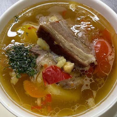 Шурпа из говядины в Восточная долина по цене 520 ₽