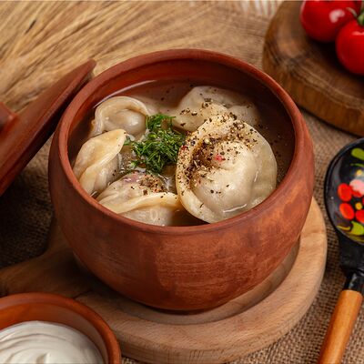 Пельмени с олениной в Русская кухня по цене 750 ₽