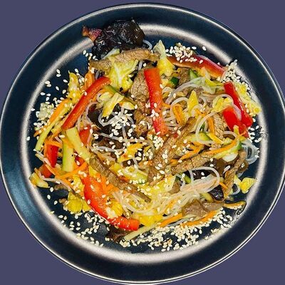 Фунчоза с говядиной в Азия Time по цене 407 ₽