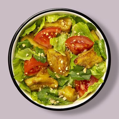 Салат с тёплыми баклажанами в Фуди Люди по цене 555 ₽