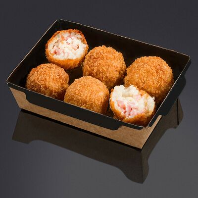 Ветчина и сыр (5 шариков) в Я люблю аранчини по цене 840 ₽