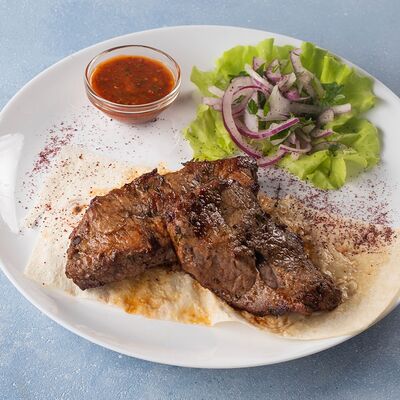 Бастурма из телятины в Mangal House по цене 690 ₽