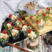 Салат в веррине Цезарь с курицейв All Canape