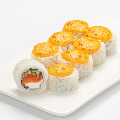 Запечённый лососем с острым соусом в Аниме по цене 904 ₽