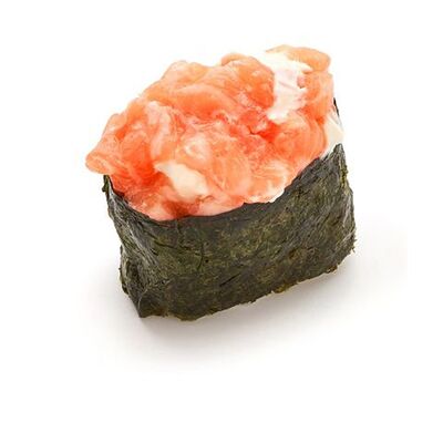 Гункан с лососем спайси в Доставка kaifa по цене 329 ₽