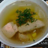 Уха из лосося в Ананас