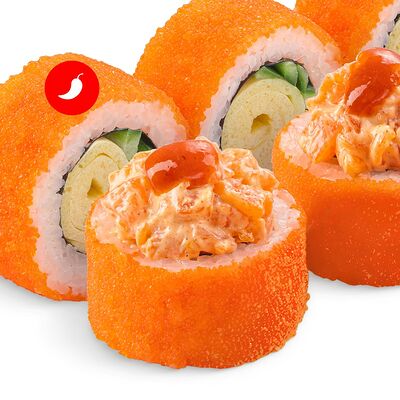 Тартар-ролл лосось-шрирача в MYBOX по цене 685 ₽
