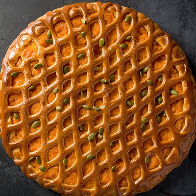 Пирог Сливочный батат с тыквой в Пирогомания по цене 2750 ₽