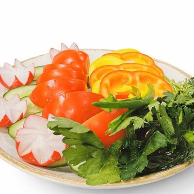 Овощная тарелка в Пилот по цене 900 ₽