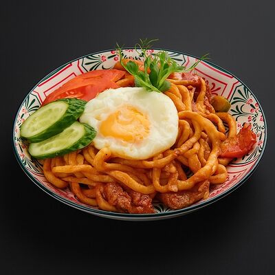 Лагман жареный в Ческыт по цене 499 ₽