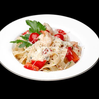 Феттуччине с креветками в Ролл Маркет по цене 699