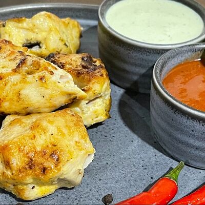 Шашлык из грудки индейки в Вкус огня по цене 580 ₽