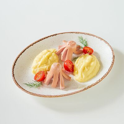 Осьминожки с картофельным пюре в Kitchen по цене 360
