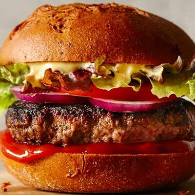 Фирменный гамбургер Studio159 в Studio159 по цене 630 ₽