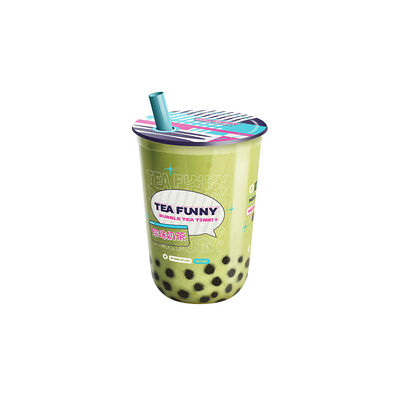 S Матча милк с тапиокой в Tea funny Bubble tea по цене 489 ₽