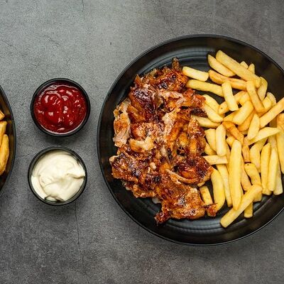 Meat & Chips с курицей в Пита Пита по цене 760 ₽