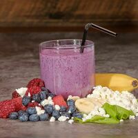Смузи Ягодно-банановый в MVshake