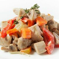 Фирменная курица с овощами в Фитнес меню