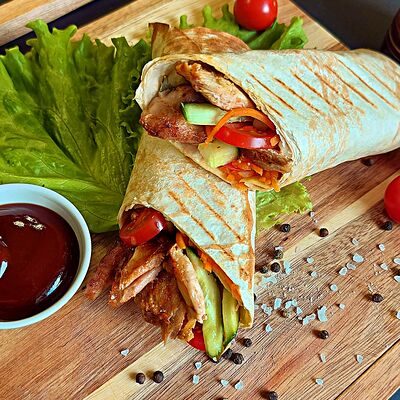 Шаварма BBQ в Сеньор Чебурек по цене 392 ₽