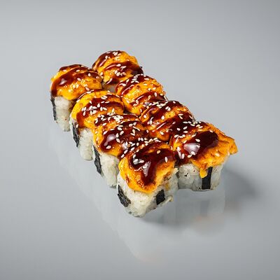 Маки чиз ролл запеченный в Про 100 суши по цене 740 ₽