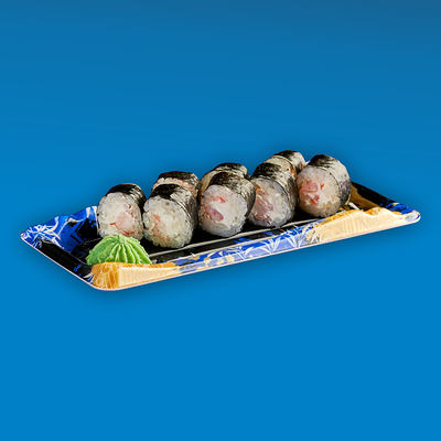 Эби маки (Ролл с креветкой и творожным сыром) в Yume sushi по цене 490 ₽
