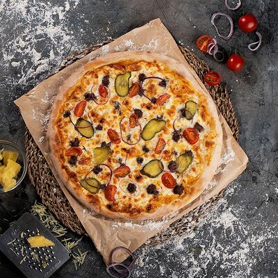 Бургер пицца в Злаки маки по цене 610 ₽