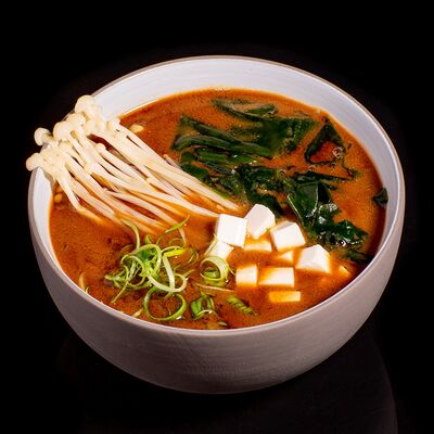 Мисо суп с грибами в Yo! curry & sushi по цене 360 ₽