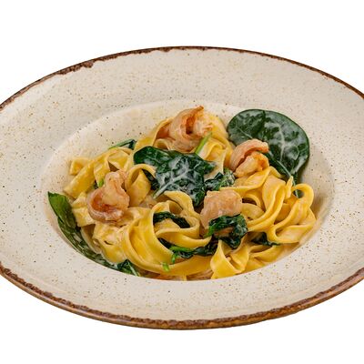 Альфредо с креветками в Petruccio Pizza & Pasta по цене 659 ₽