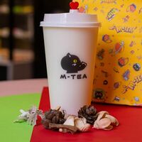 Зеленый латте в M-Tea