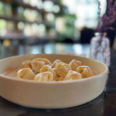 Пельмени с мраморной говядиной и свининойв Итальяно веро по цене 390 ₽