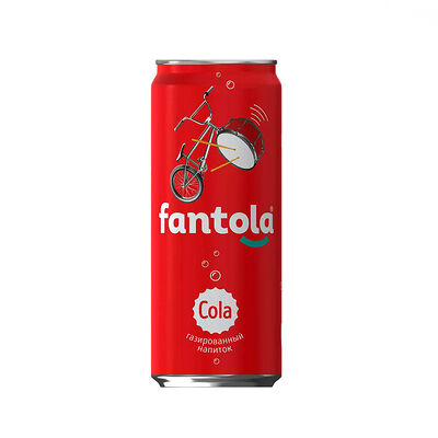 Черноголовка fantola Cola жб 0,33 л Напиток сильногазированный в Три Вкуса Пицца по цене 144 ₽