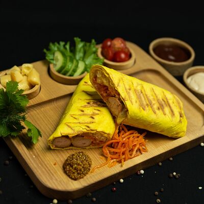 Хот-дог в лаваше двойной в Max-Grill по цене 439 ₽