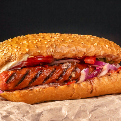 Хот-Дог в GRILL & SUSHIMASTER - ГРИЛЬ и СУШИ МАСТЕР по цене 79